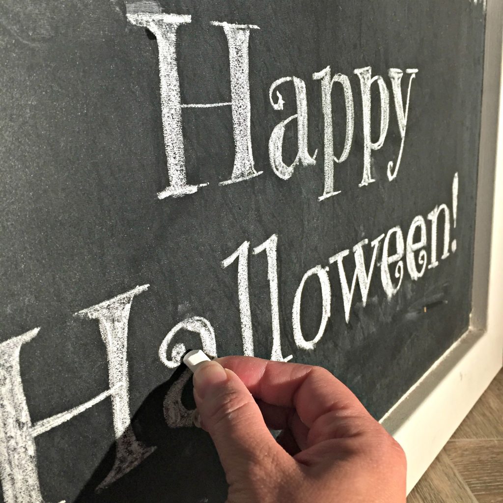 Halloween Chalkboard Art